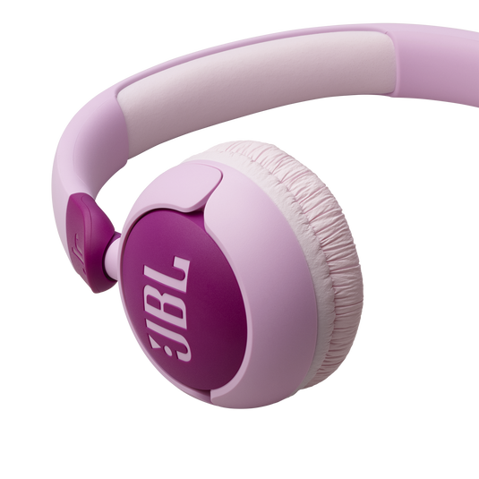 JBL Junior 320 - Purple - Wired on-ear kids headphones - Detailshot 2 image number null